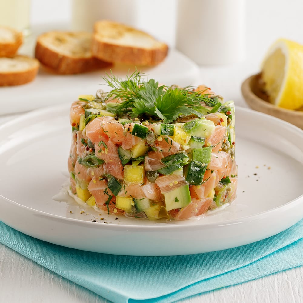 tartare aux 3 saveurs